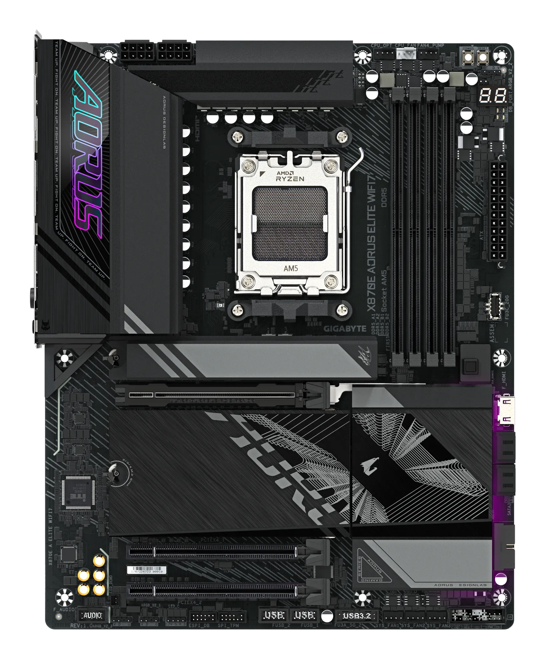 Gigabyte X870E A Elite WiFi 7 AM5 E-ATX - moderkort