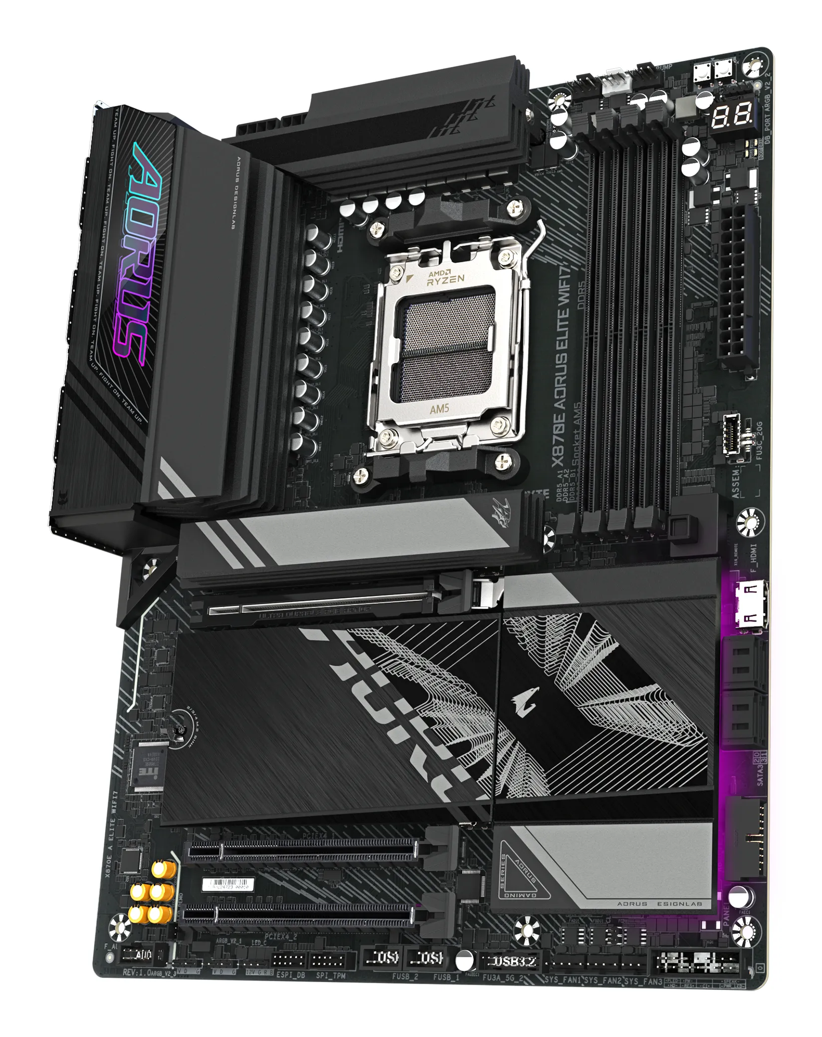 Gigabyte X870E A Elite WiFi 7 AM5 E-ATX - moderkort