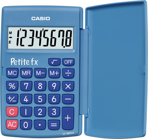 Calculator Casio Petite FX LC-401LV Blue