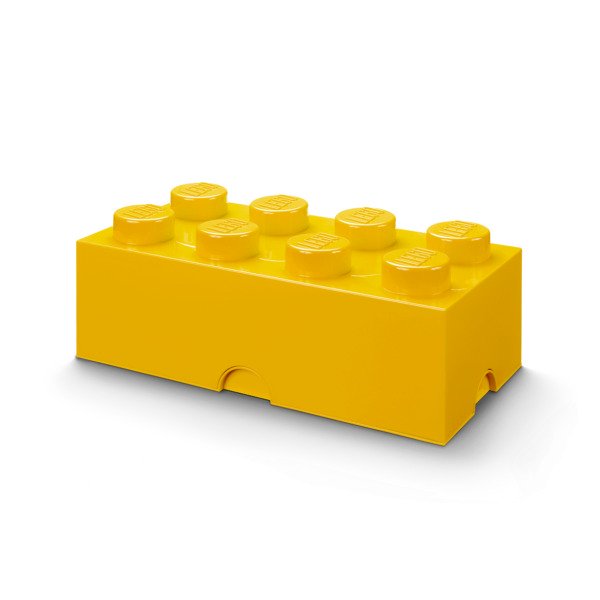 Room Copenhagen LEGO Storage Brick 8 yellow - RC40041732