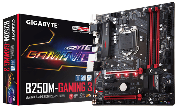 Gigabyte B250M-Gaming 3, mATX motherboard