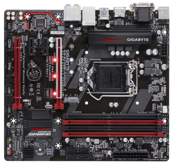 Gigabyte B250M-Gaming 3, mATX motherboard