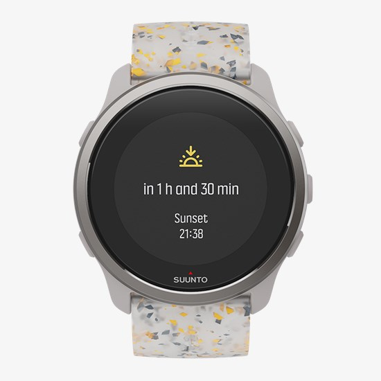 Suunto 5 Peak -urheilukello, Ridge sand/multicolor