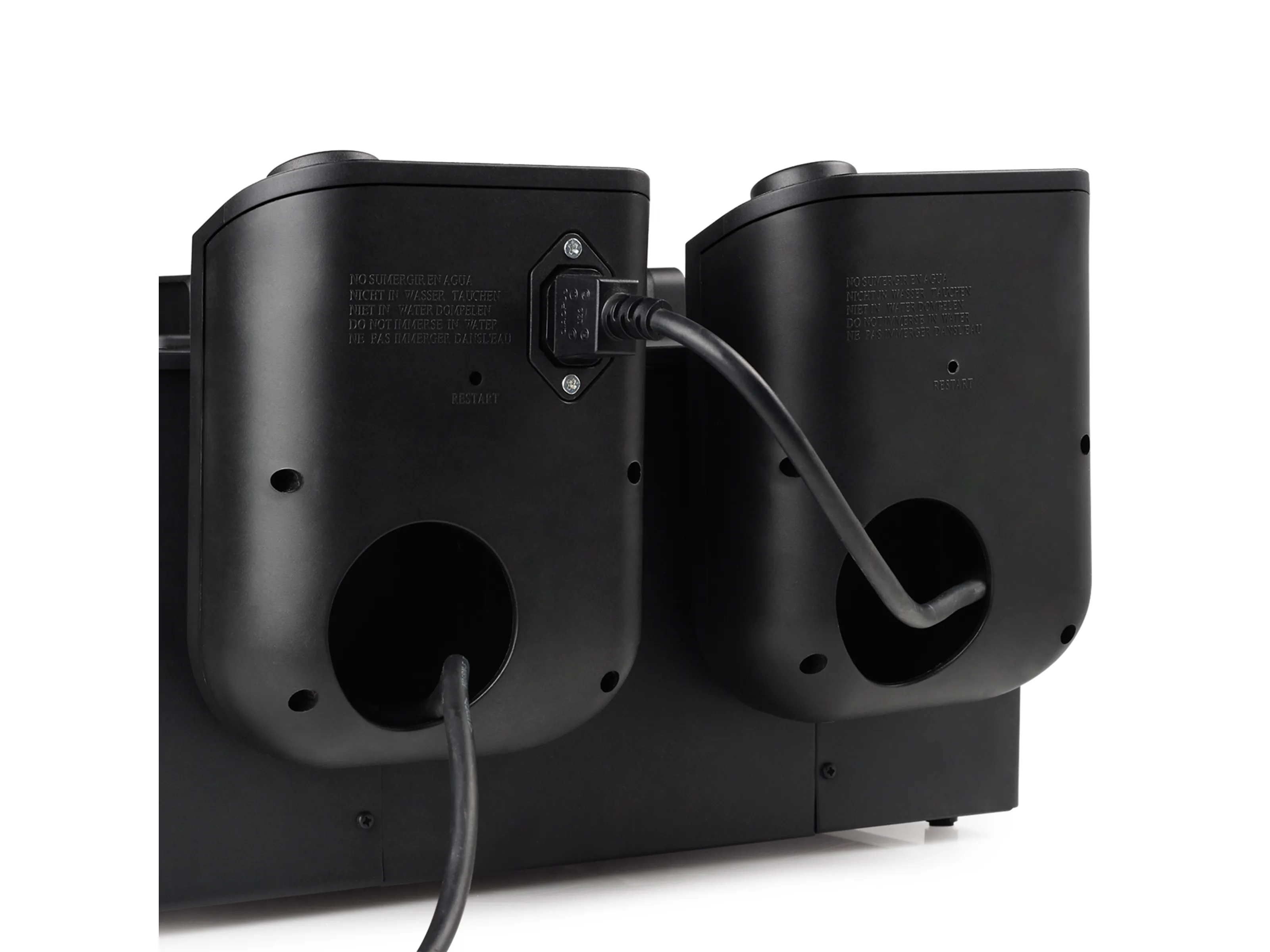 Princess 01.183028.01.001 Double Deep Fat Fryer (Black), 6 L, 3600 W