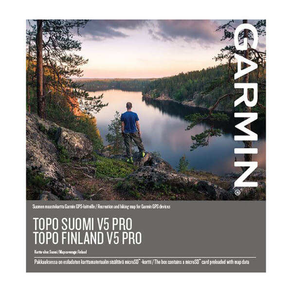 Garmin TOPO Finland v5 PRO Topographic Map microSD/SD Card