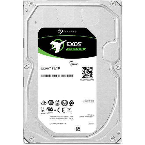 Seagate Exos 7E10 8TB 7200 RPM SAS 12Gb/s 3.5" HDD-h&aring;rddisk