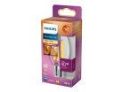 Philips LED Candle E14 3.4W (40W) 470lm Dimmable WarmGlow Clear