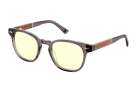 Gunnar Tioga - gaming eyewear, Gray Crystal Walnut, Mineral Amber
