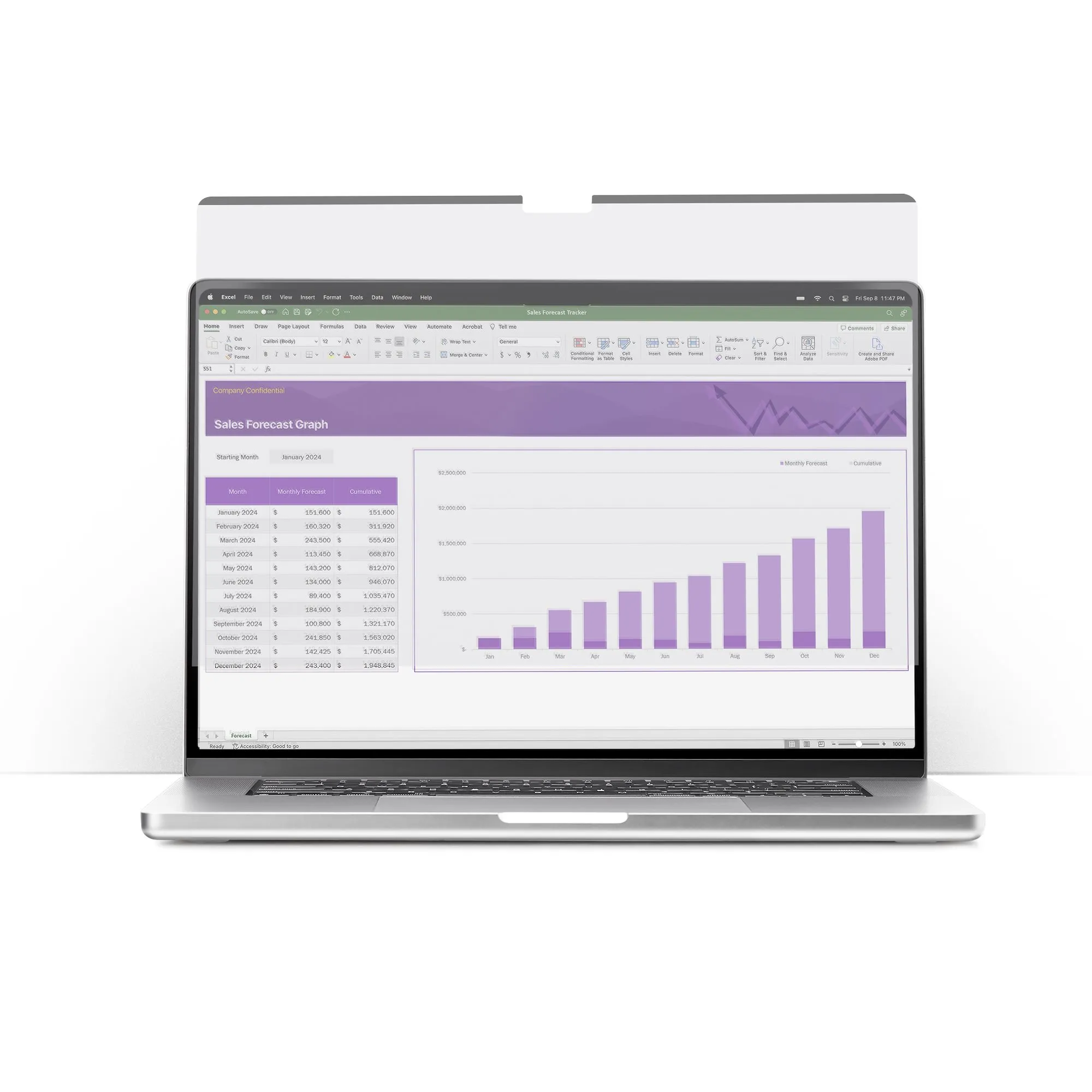 Startech MacBook Pro - sekretessfilter, 14&quot;