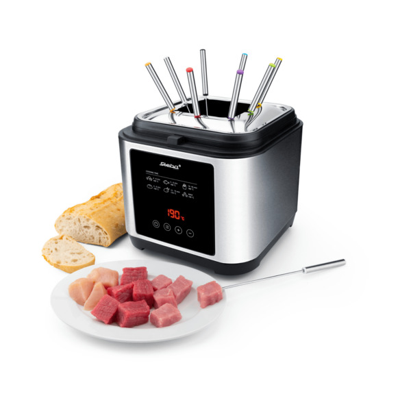 STEBA DF 150F, rostfritt st&aring;l, frit&ouml;s och fondue