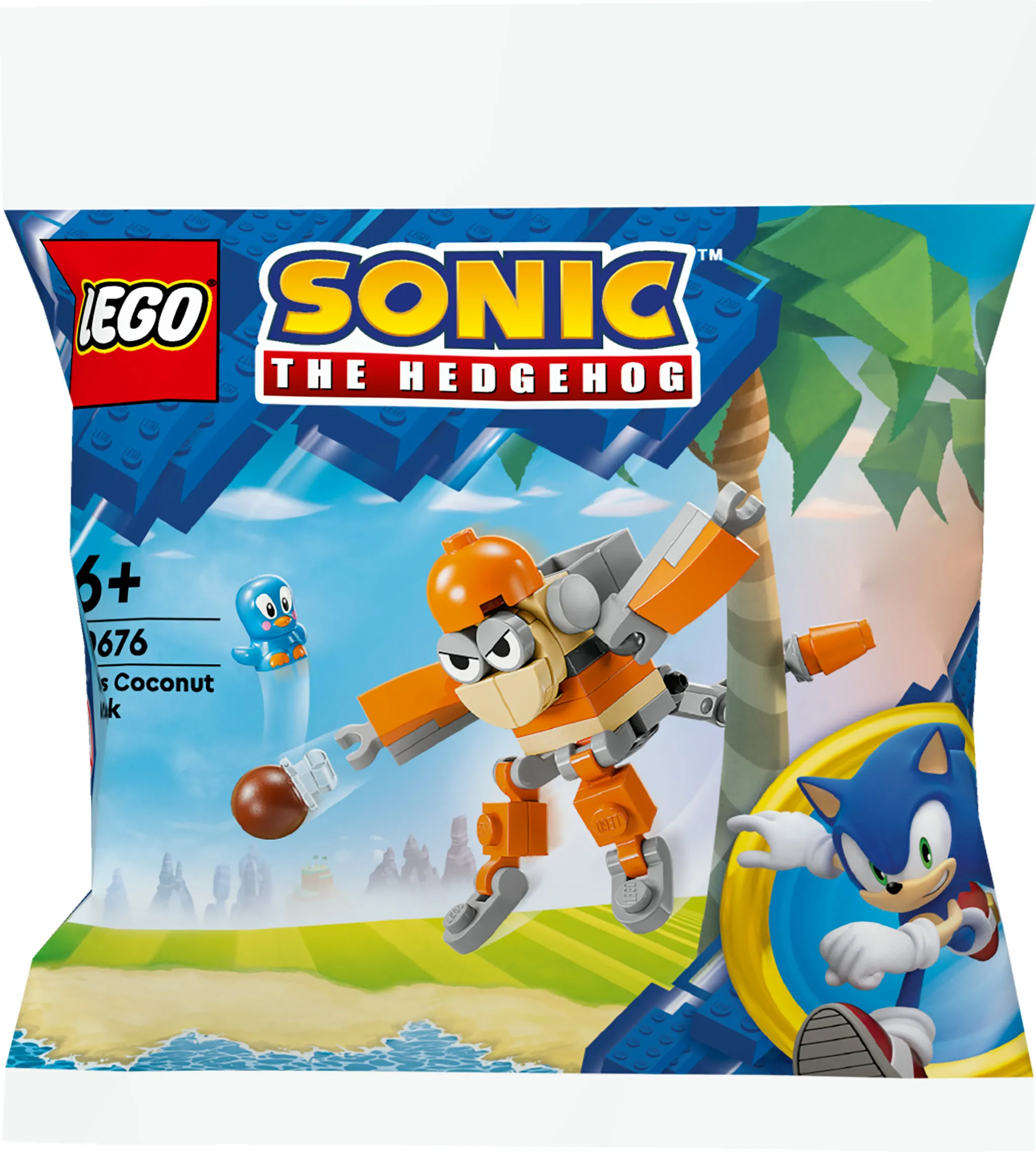 LEGO Sonic the Hedgehog Kiki's Coconut Attack &amp; Steve and Little Panda 30676