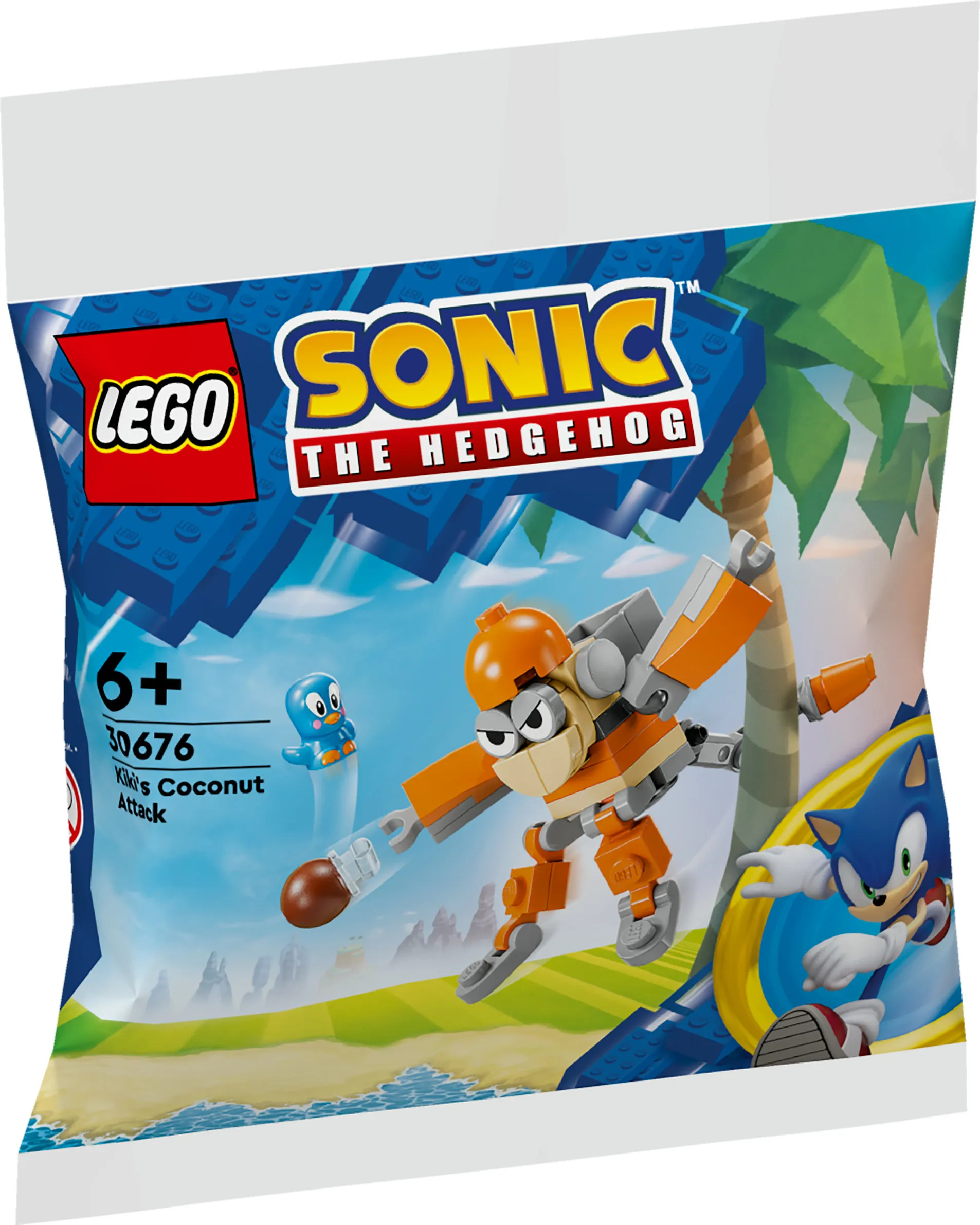 LEGO Sonic the Hedgehog Kiki's Coconut Attack &amp; Steve and Little Panda 30676