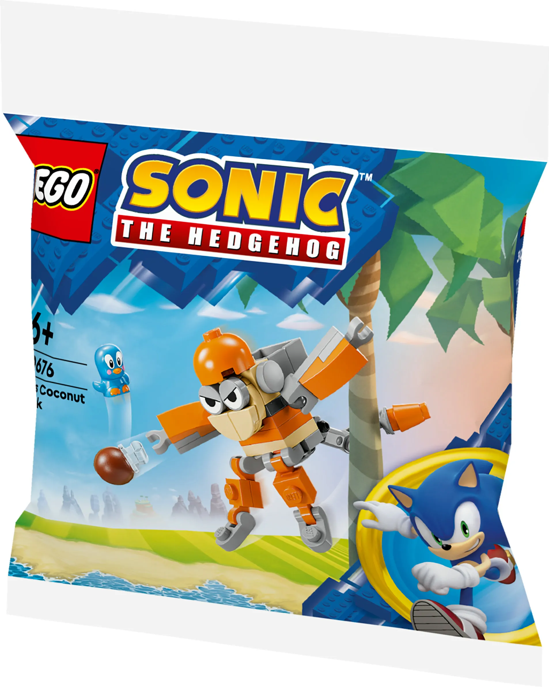 LEGO Sonic the Hedgehog Kiki's Coconut Attack &amp; Steve and Little Panda 30676
