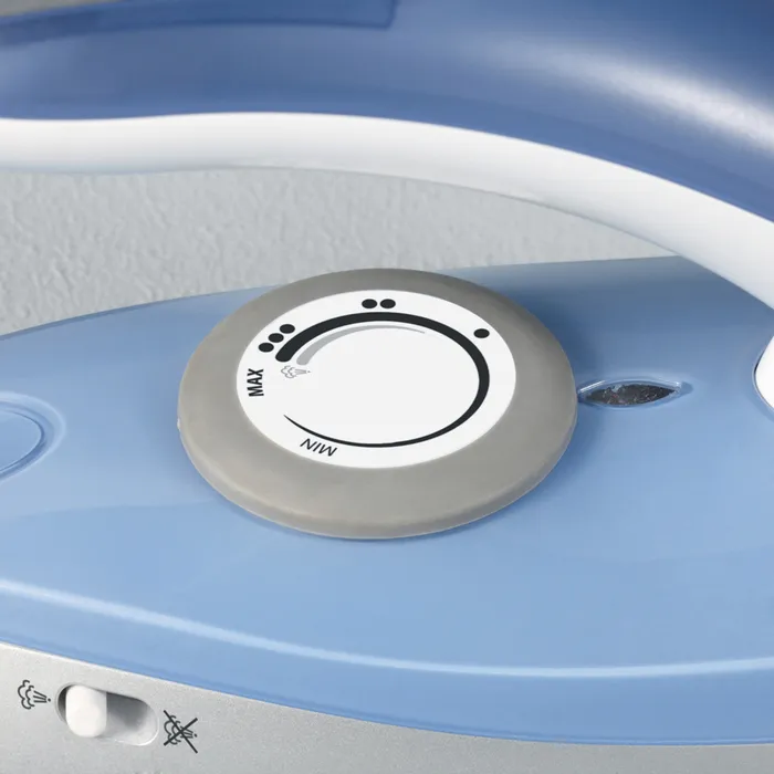 Severin BA 3234 - travel steam iron, Blue, Silver