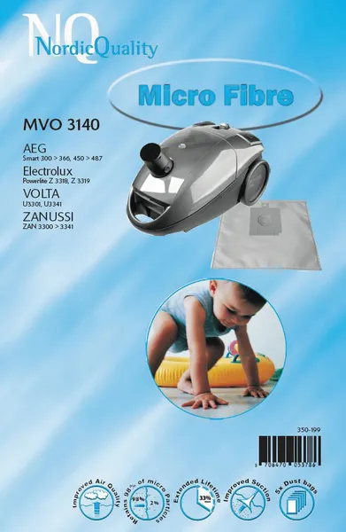 MVO 3140 Støvsugerposer 5 stk