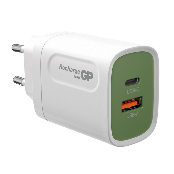 GP Wall Charger USB-C PD 20W, 2-port, WM2A