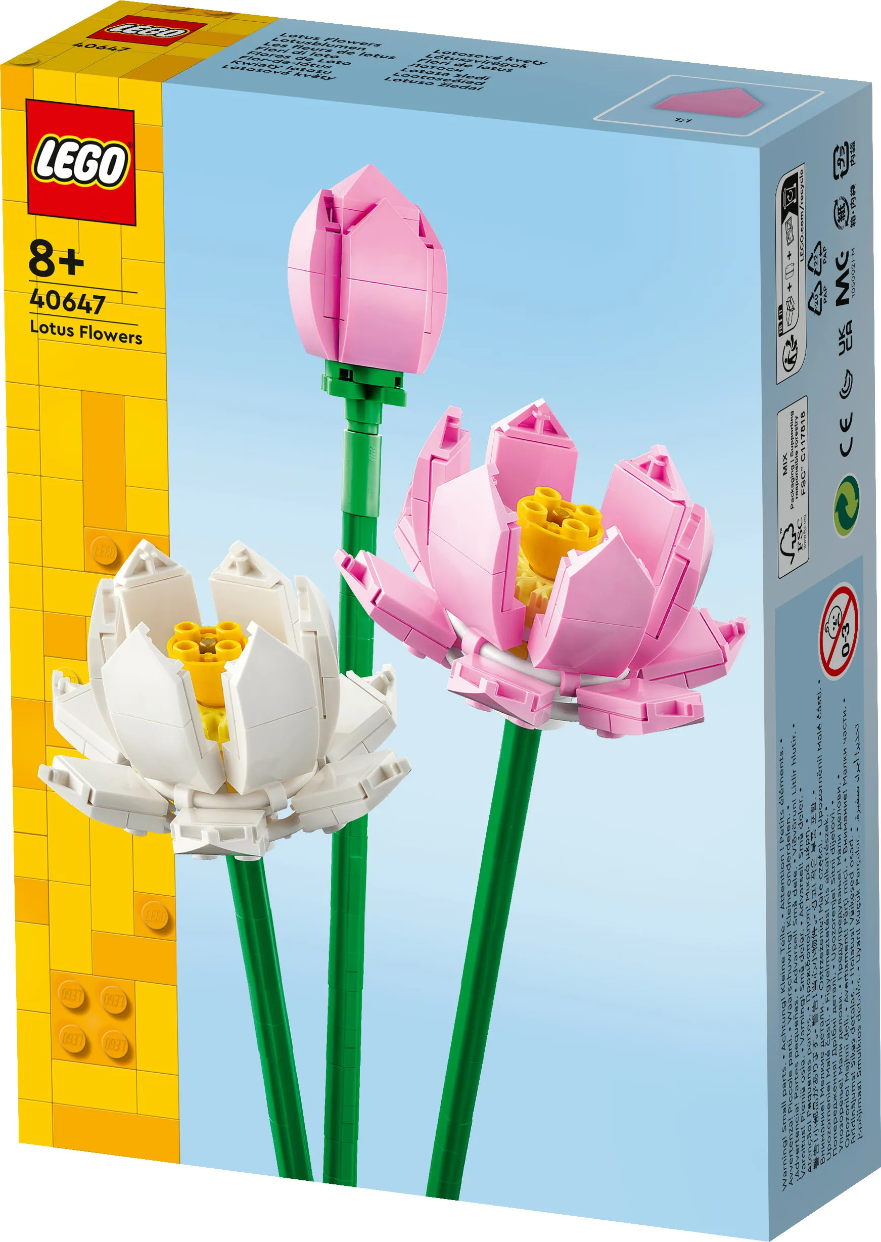 LEGO Botanicals Lotus Flowers 40647 LEGO Botanicals Lotus Flowers 40647
