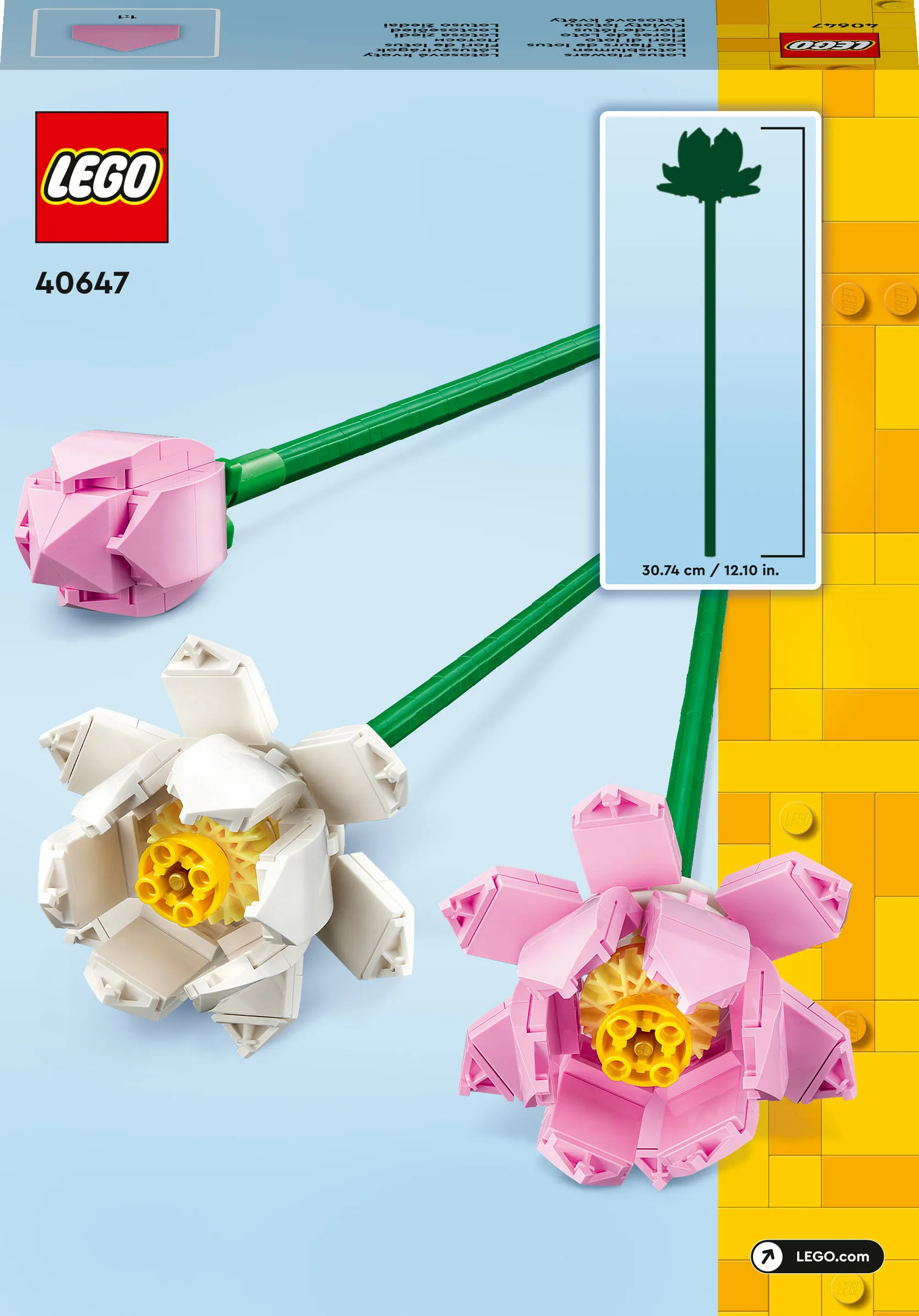 LEGO Botanicals Lotus Flowers 40647 LEGO Botanicals Lotus Flowers 40647
