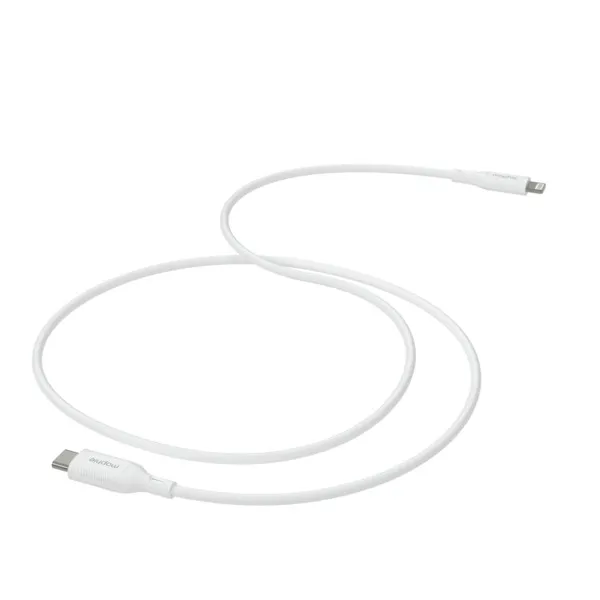 MOPHIE ESSENTIALS CABLE - USB-C TO LIGHTNING 2M WHITE