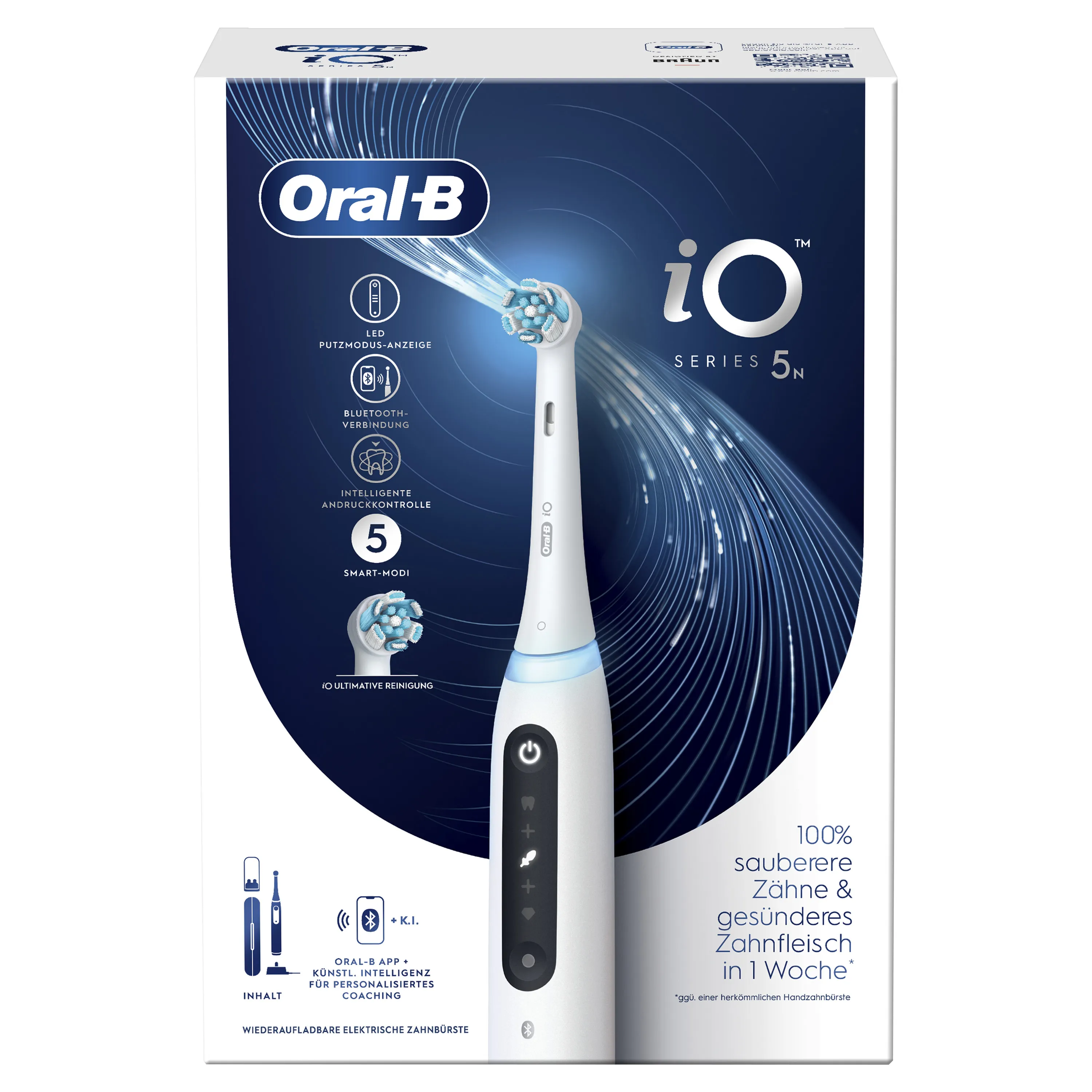 Oral-B iO Series 5 - electric toothbrush, Quite White