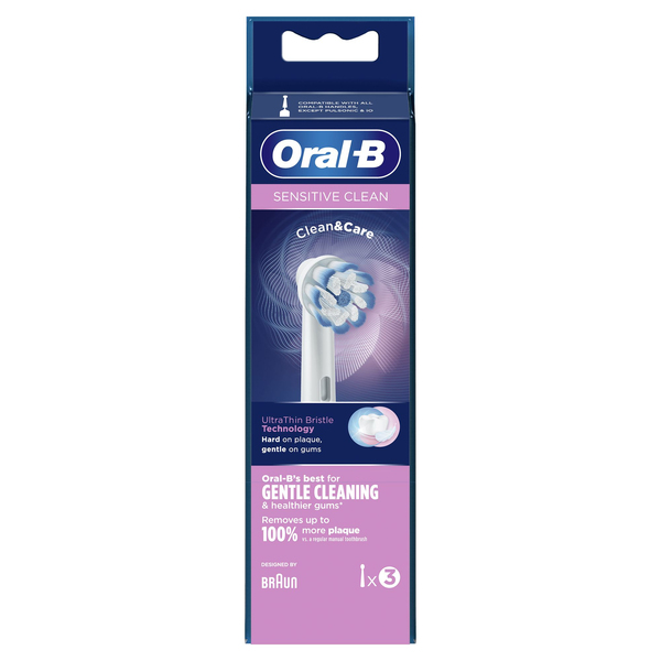 Oral-B Sensitive Clean -vaihtoharja, 3 kpl