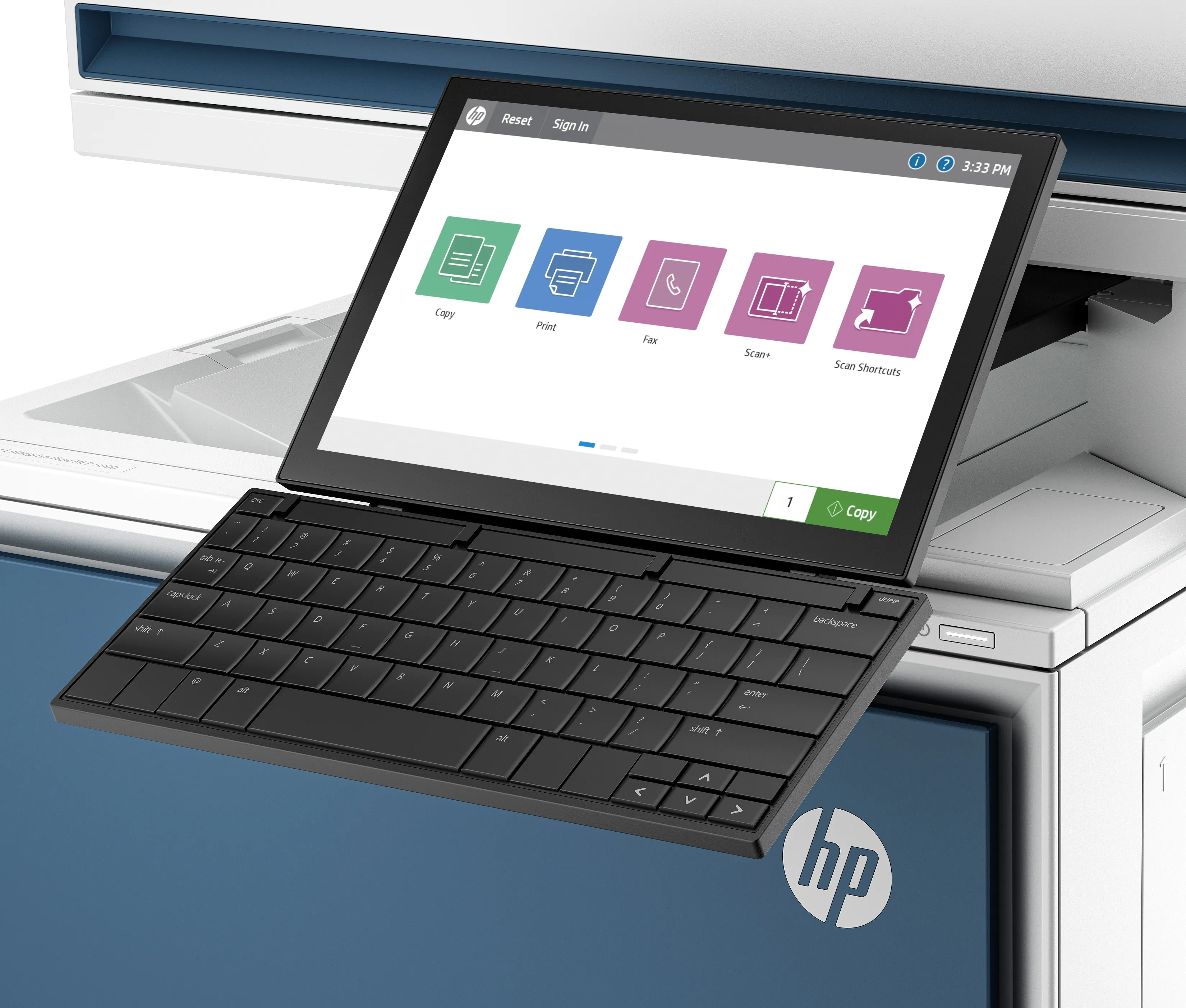 HP Color LaserJet Enterprise Flow MFP 5800zf