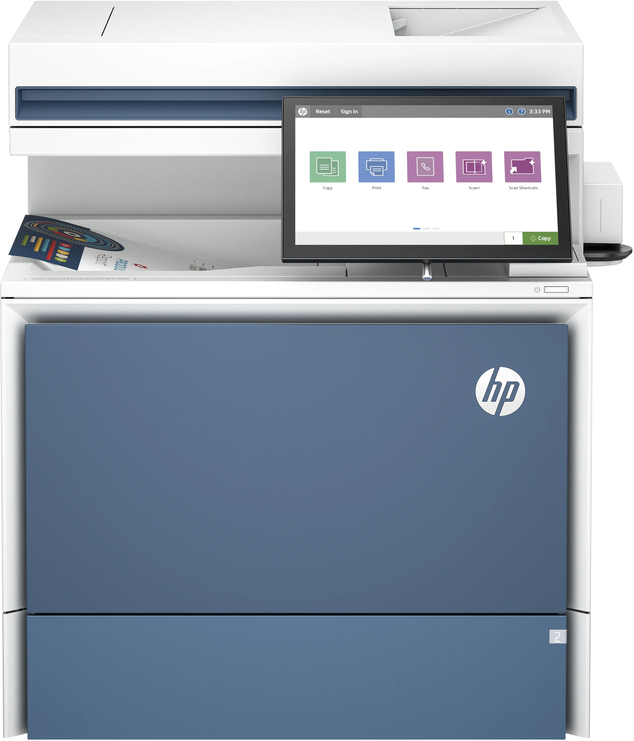 HP Color LaserJet Enterprise Flow MFP 5800zf