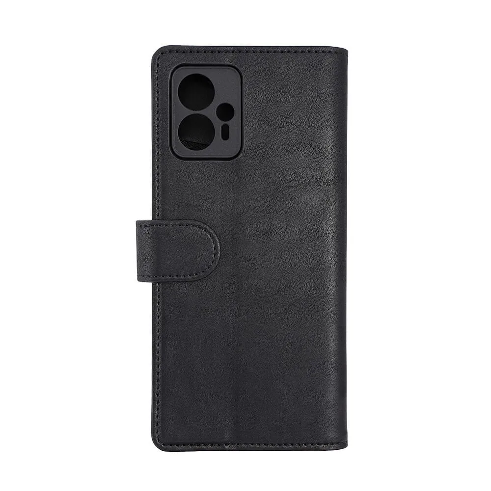 GEAR Wallet, Moto G23 -lompakkokotelo, Musta