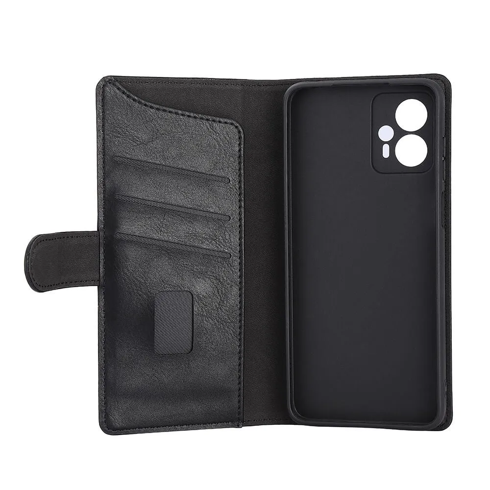 GEAR Wallet, Moto G23 - Wallet Case, Black