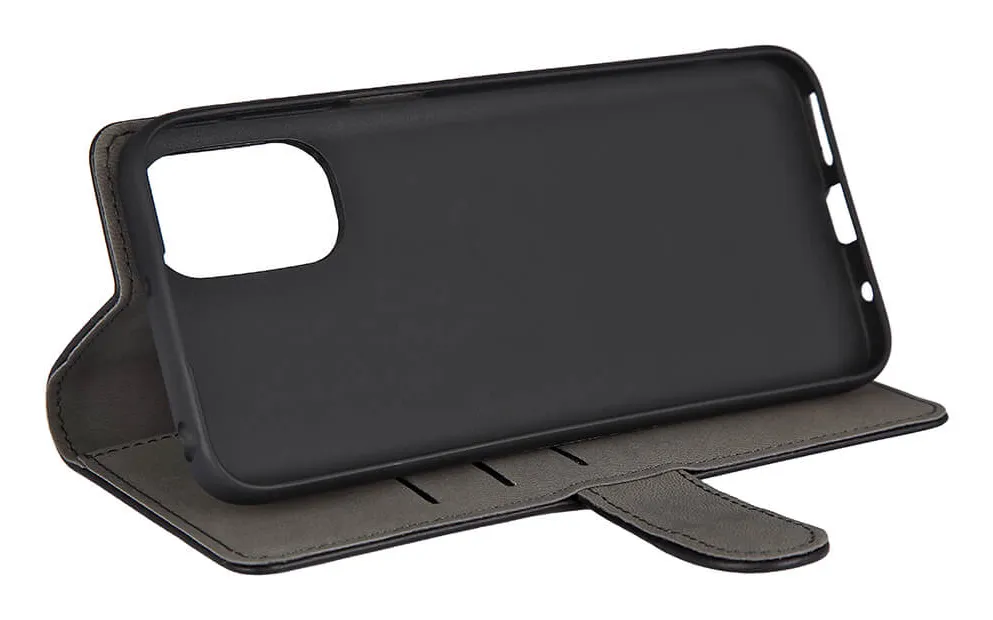 GEAR Wallet, Moto G41 -lompakkokotelo, Musta
