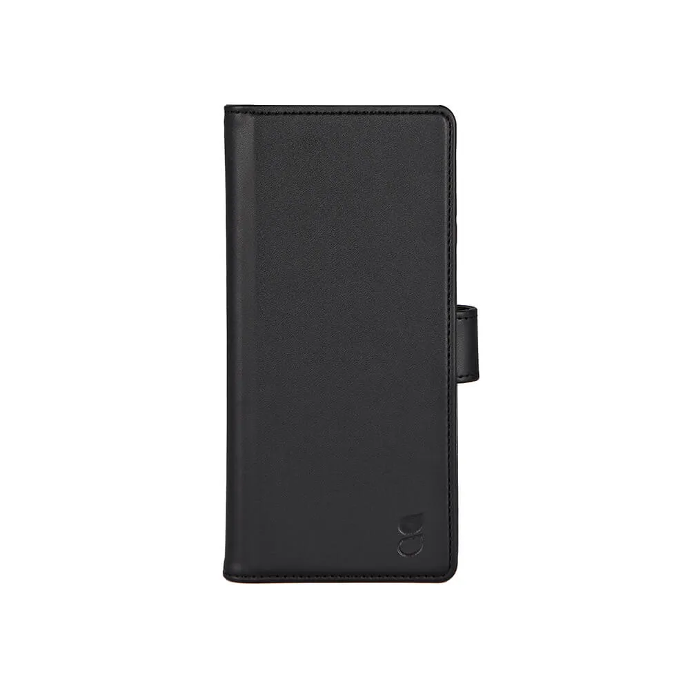 GEAR Wallet, Moto G41 - pl&aring;nboksfodral, Svart