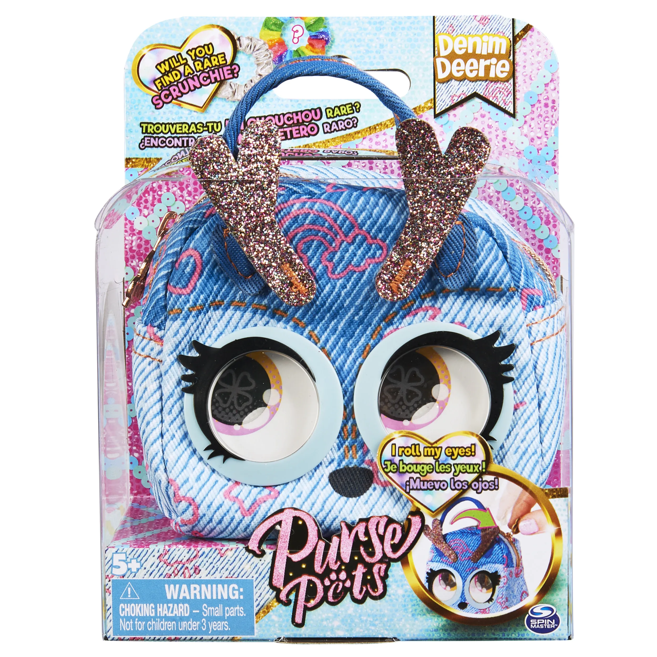 Spin Master Micro Purse Pets Deer, Bag (blue)
