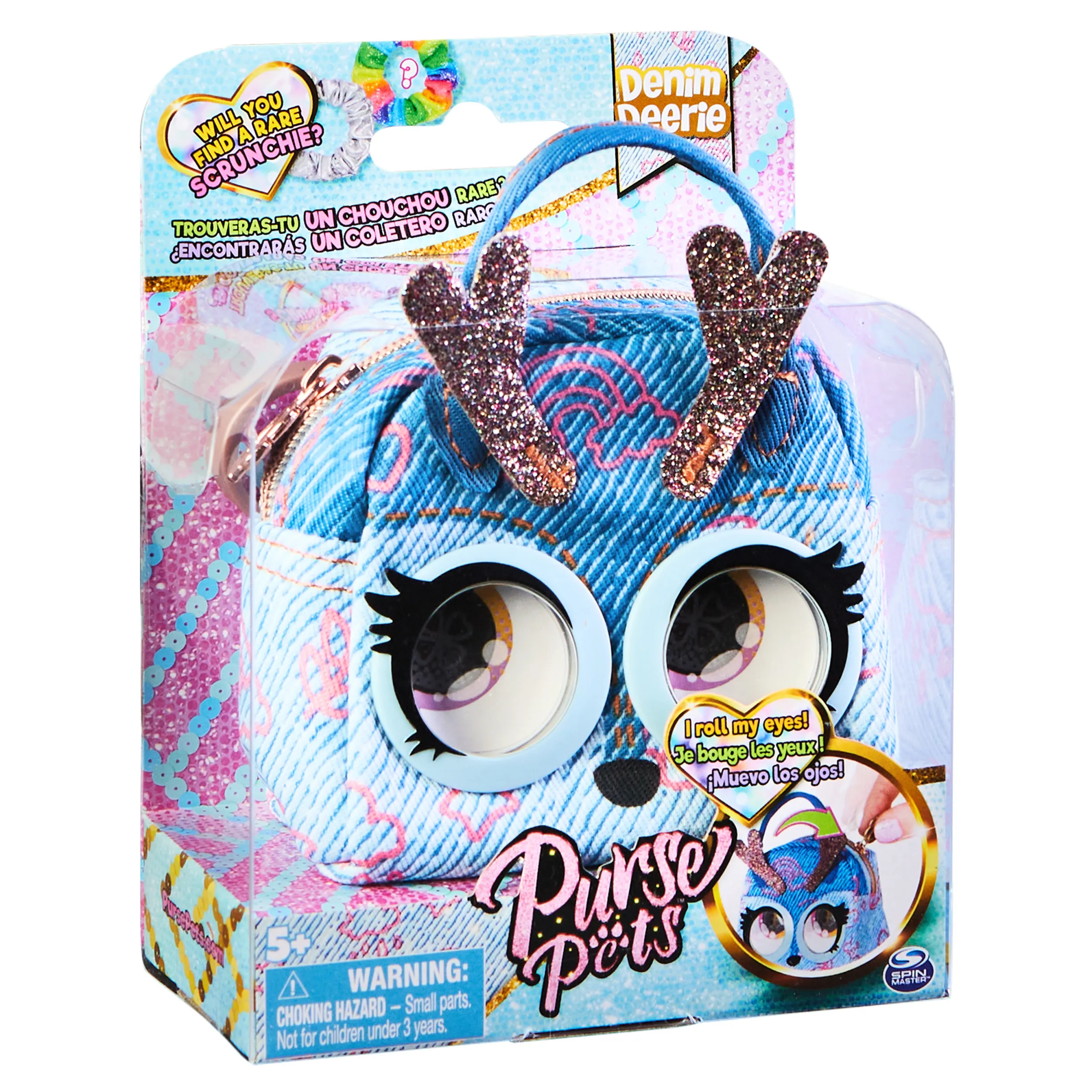Spin Master Micro Purse Pets Deer, Bag (blue)