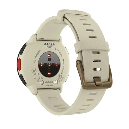 Polar Pacer GPS -urheilukello, White Cloud