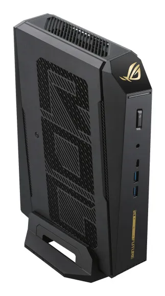 ASUS ROG NUC 16 Edition 20 Intel Core Ultra 9 290HX Plus, 64 GB, 2 TB, RTX 5090, Win 11 Home mini-PC, svart och guld