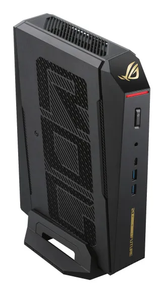 ASUS ROG NUC 16 Edition 20 Intel Core Ultra 9 290HX Plus, 64 GB, 2 TB, RTX 5090, Win 11 Home mini-PC, svart och guld
