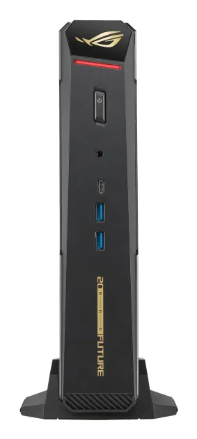 ASUS ROG NUC 16 Edition 20 Intel Core Ultra 9 290HX Plus, 64 GB, 2 TB, RTX 5090, Win 11 Home mini-PC, svart och guld