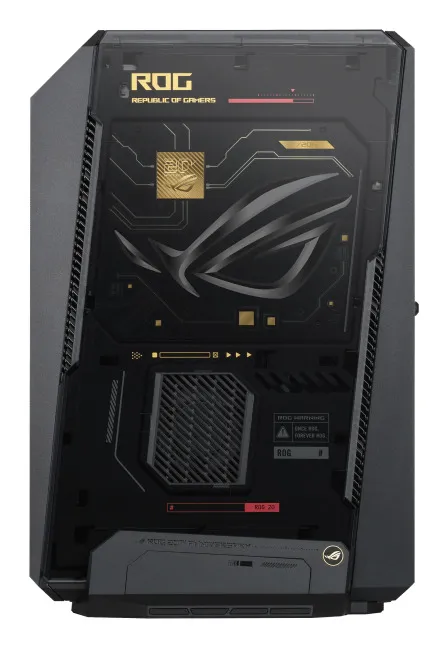 ASUS ROG NUC 16 Edition 20 Intel Core Ultra 9 290HX Plus, 64 GB, 2 TB, RTX 5090, Win 11 Home mini-PC, svart och guld