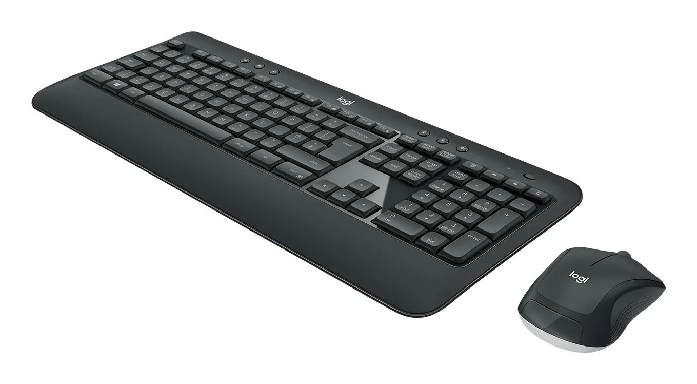 Logitech MK540 Advanced -langaton ergonominen n&auml;pp&auml;imist&ouml; ja hiiri, musta