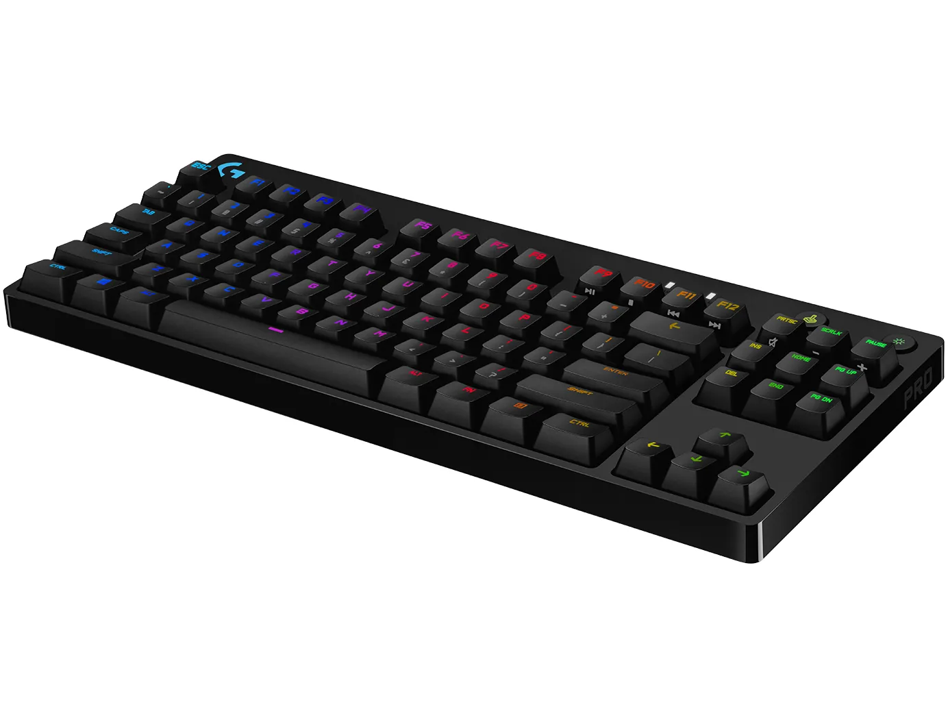 Logitech G Pro -mekaaninen pelin&auml;pp&auml;imist&ouml;, GX Blue, musta