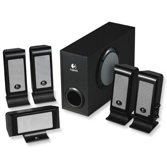 Logitech S-500 speaker system 5.1