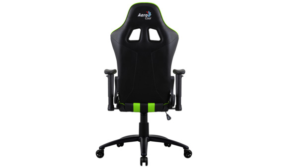 Aerocool AC120 AIR - gaming chair, black/green