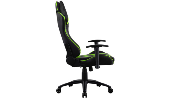 Aerocool AC120 AIR - gaming chair, black/green