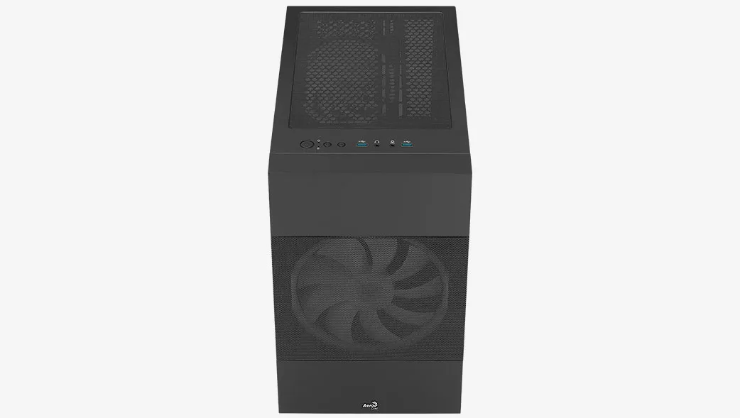 Aerocool Atomic - Mini Tower case, Black