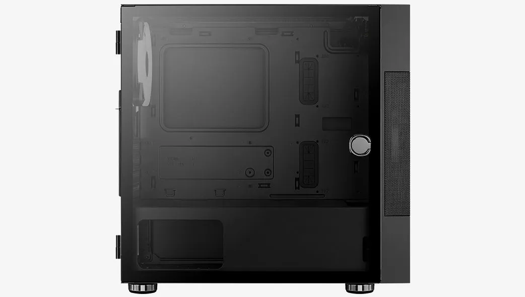 Aerocool Atomic - Mini Tower case, Black