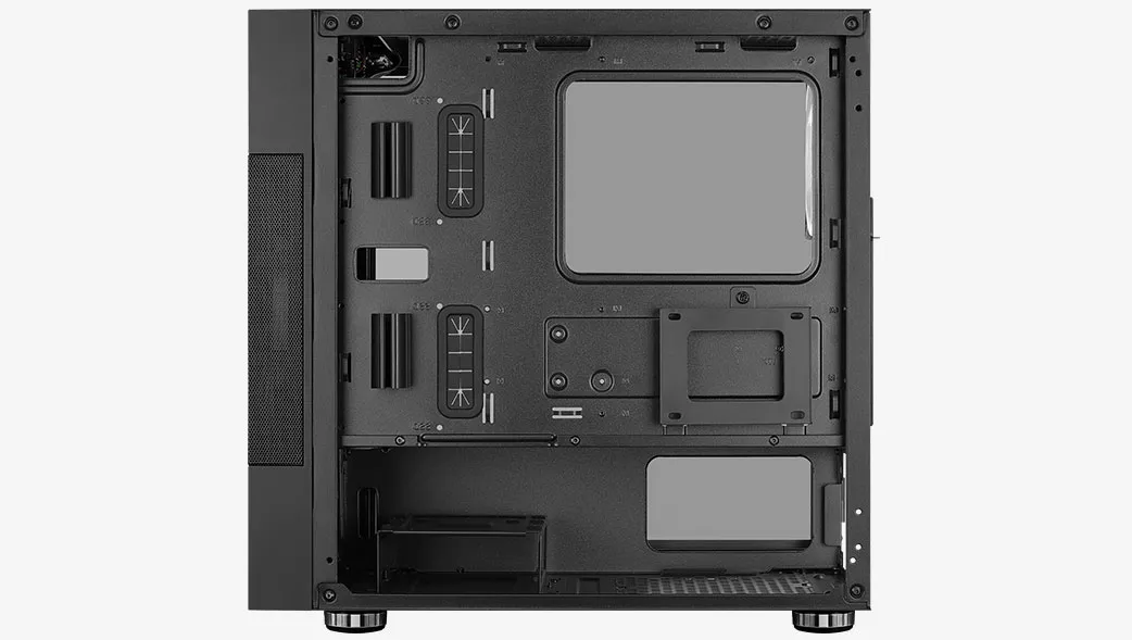 Aerocool Atomic - Mini Tower case, Black