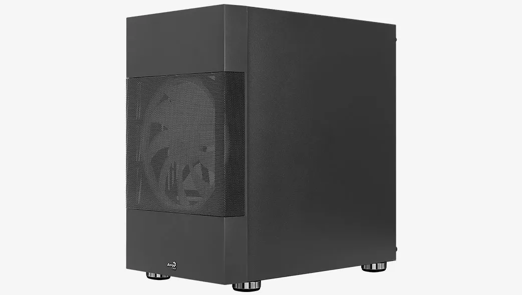Aerocool Atomic - Mini Tower case, Black