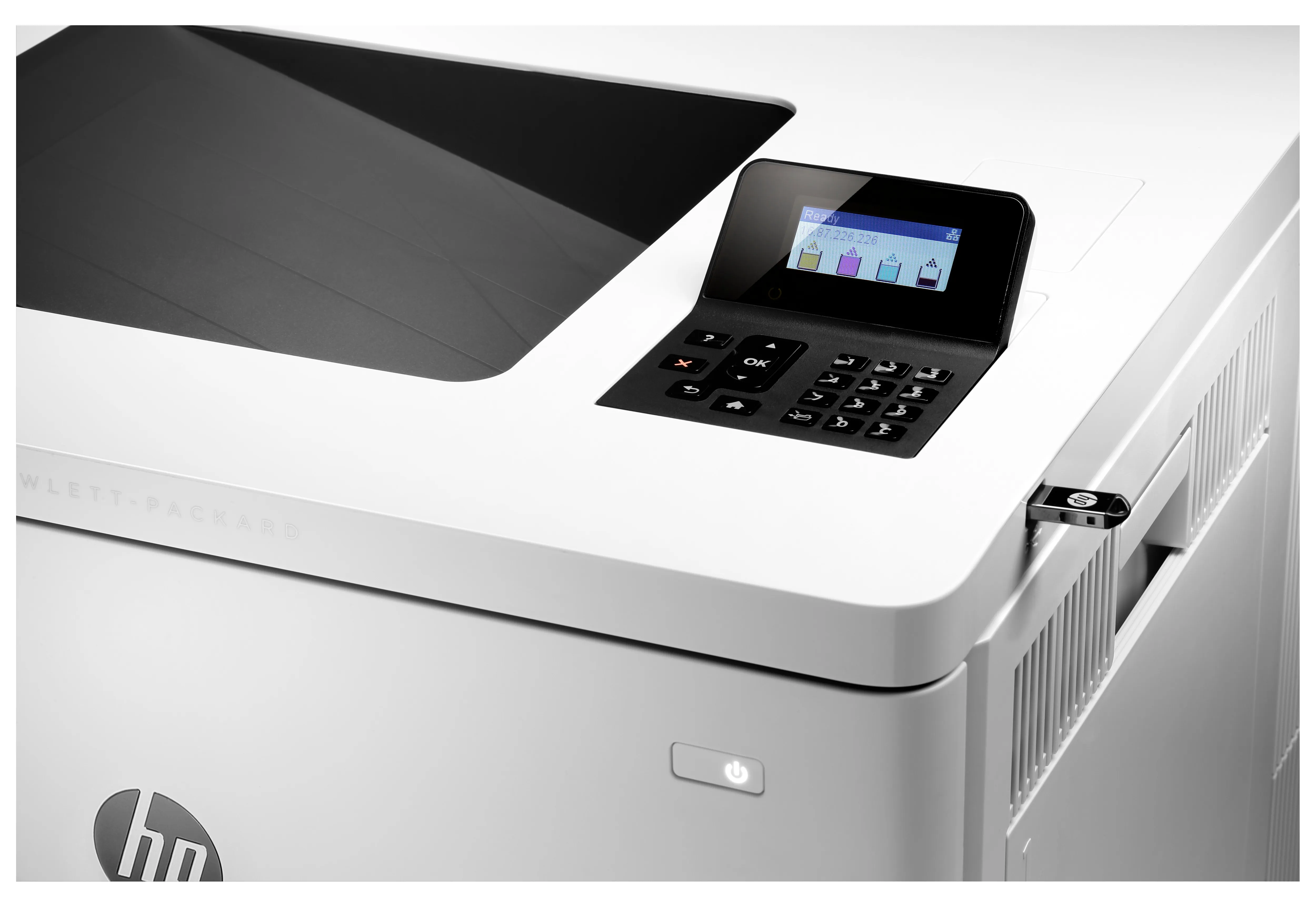 HP Color LaserJet Enterprise M553n LAN, A4 -v&auml;rilasertulostin