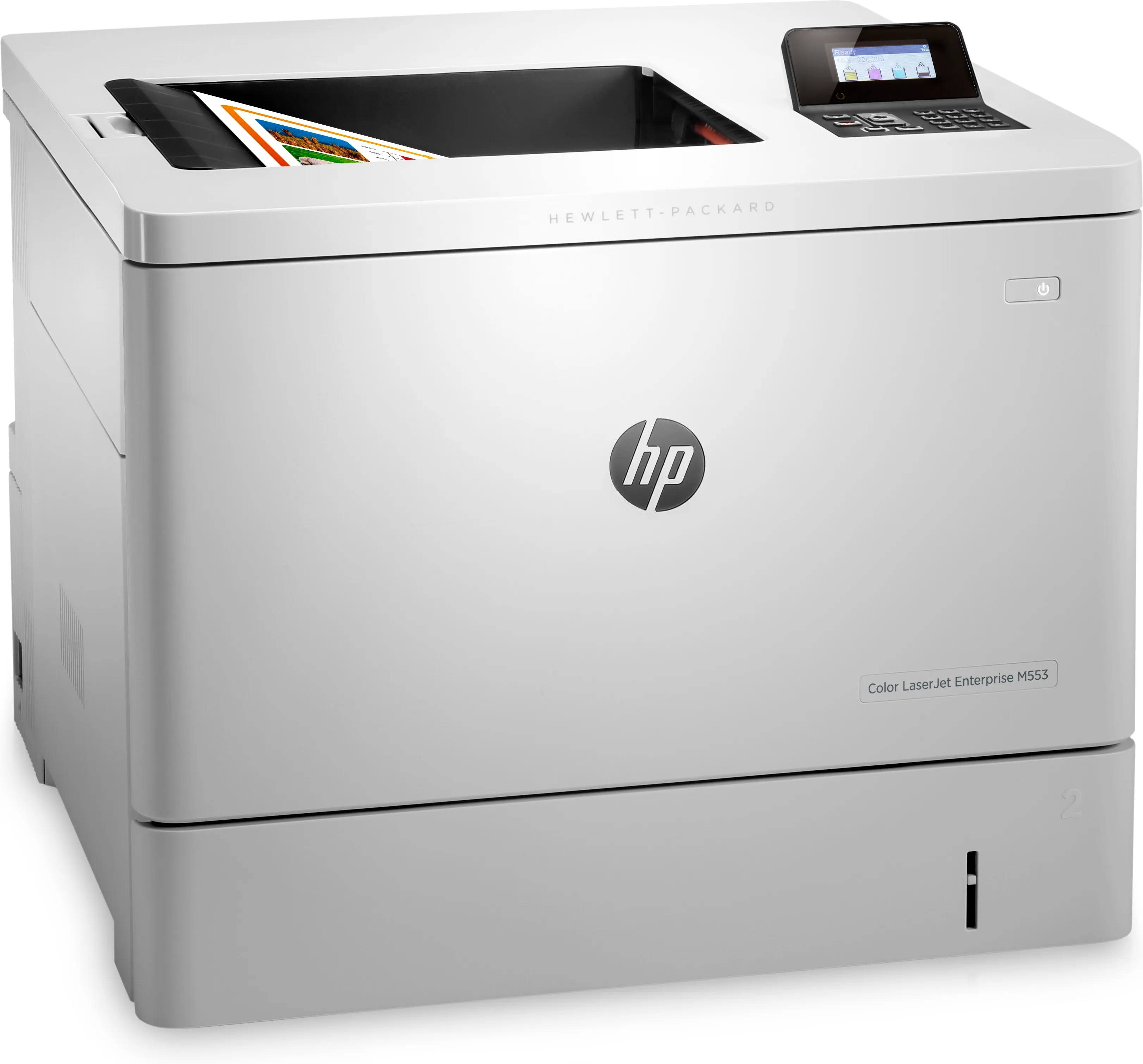 HP Color LaserJet Enterprise M553n LAN, A4 -v&auml;rilasertulostin