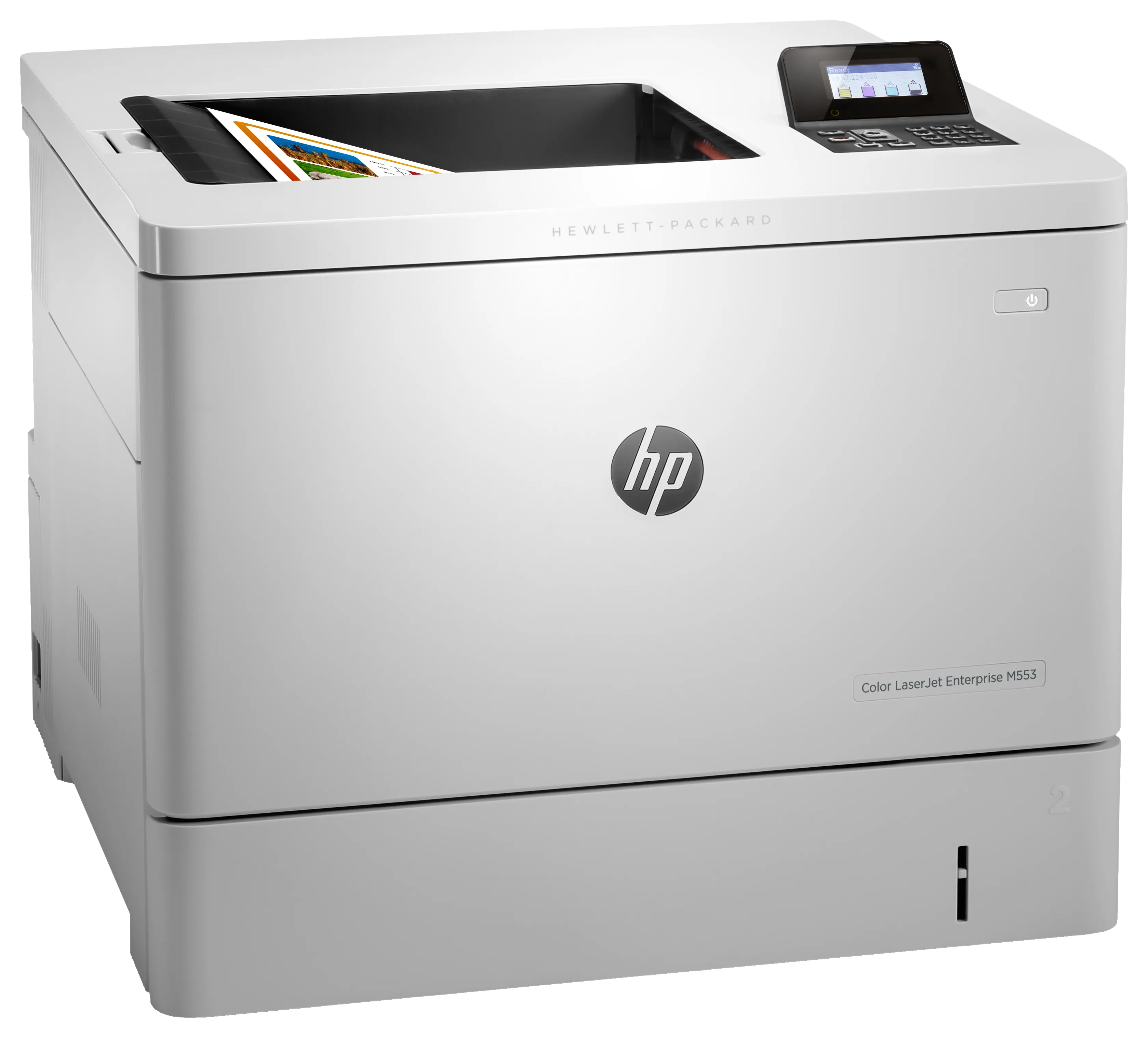 HP Color LaserJet Enterprise M553n LAN, A4 -v&auml;rilasertulostin